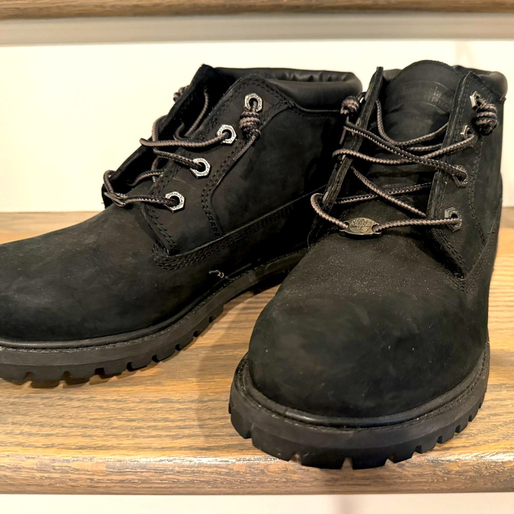 Timberland Black boots Size 9